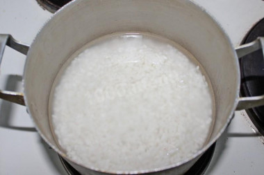 Кутья из риса на воде
