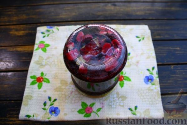 Маринованная свёкла с тмином и чесноком (на зиму)